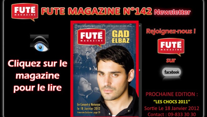 Futé Magazine en ligne sur AshdodCafé ! Futé Magazine en ligne sur AshdodCafé !