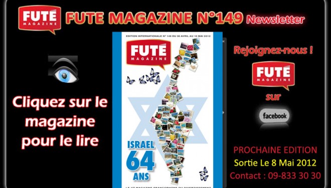 Futé Magazine à lire sur AshdodCafé ! Futé Magazine à lire sur AshdodCafé !