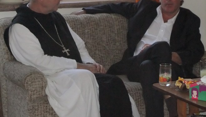 Visite de solidarité de l’Ambassadeur de France, Christophe Bigot à l’abbaye cistercienne de Latroun Visite de solidarité de l’Ambassadeur de France, Christophe Bigot à l’abbaye cistercienne de Latroun