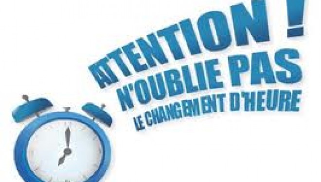 Changement d’heure en ISRAEL le week-end prochain ! Changement d’heure en ISRAEL le week-end prochain !