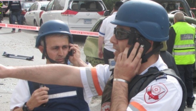 Le Maguen David Adom en état d’alerte maximum dans le Sud d’Israël Le Maguen David Adom en état d’alerte maximum dans le Sud d’Israël