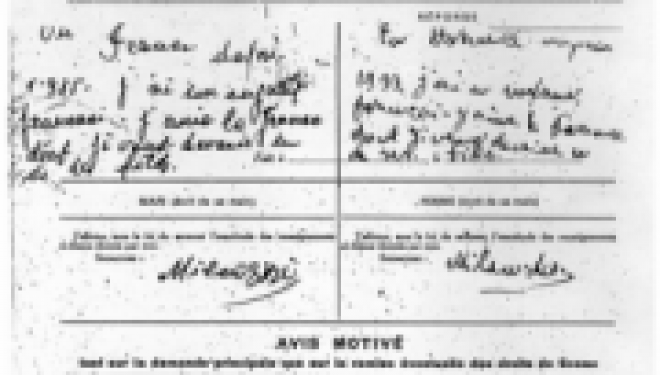 Histoire : Reprendre son patronyme juif, la fin du nom français ! Histoire : Reprendre son patronyme juif, la fin du nom français !