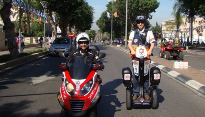 Le MDA se prépare au marathon de Tel Aviv de ce vendredi Le MDA se prépare au marathon de Tel Aviv de ce vendredi