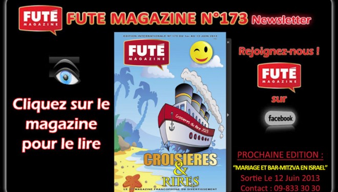 Futé Magazine n°173 : Spécial croisières et rires ! Futé Magazine n°173 : Spécial croisières et rires !