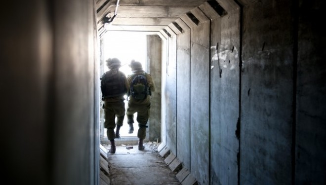 Les soldats de Tsahal se préparent au combat souterrain Les soldats de Tsahal se préparent au combat souterrain