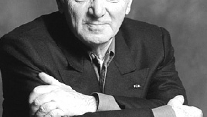 Charles Aznavour Pour la première fois en concert en Israël Charles Aznavour Pour la première fois en concert en Israël
