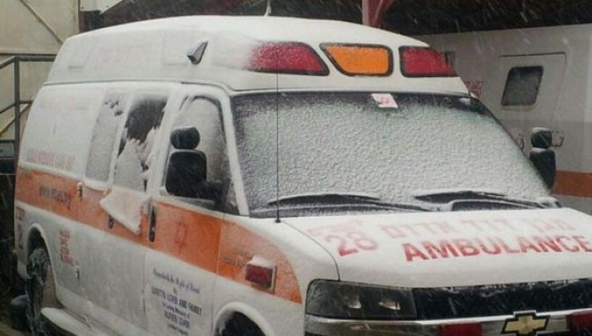 Face à la tempête et à la neige: le MDA gère des centaines d’appels à Jérusalem Face à la tempête et à la neige: le MDA gère des centaines d’appels à Jérusalem