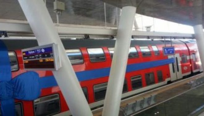 Le train à grande vitesse entre Tel Aviv et Jérusalem effectue son premier essai aujourd’hui Le train à grande vitesse entre Tel Aviv et Jérusalem effectue son premier essai aujourd’hui
