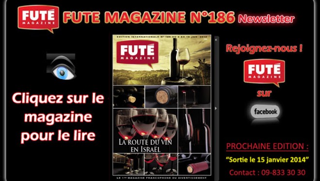 Futé Magazine : sur la route du vin en Israël Futé Magazine : sur la route du vin en Israël