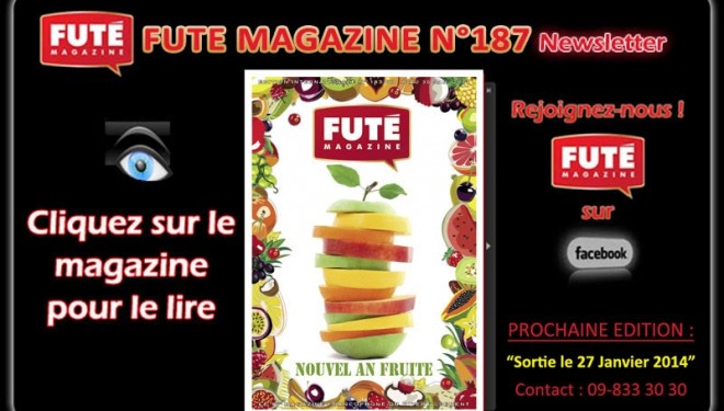Futé Magazine n°187 : un nouvel an fruité ! Futé Magazine n°187 : un nouvel an fruité !