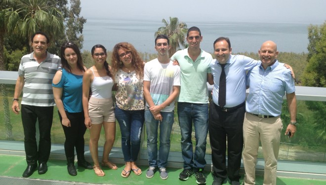 5 étudiants israéliens à l’école VATEL Nîmes en stage pratique en août 2014 5 étudiants israéliens à l’école VATEL Nîmes en stage pratique en août 2014