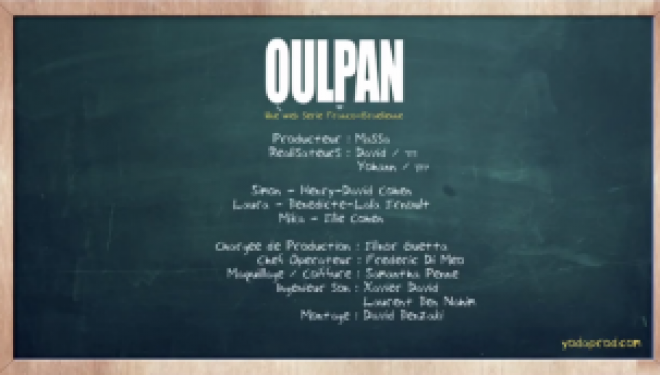 Oulpan : la web série trop sympa de Massa ! Oulpan : la web série trop sympa de Massa !