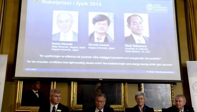 Le prix Nobel de physique va aux trois inventeurs de la LED Le prix Nobel de physique va aux trois inventeurs de la LED