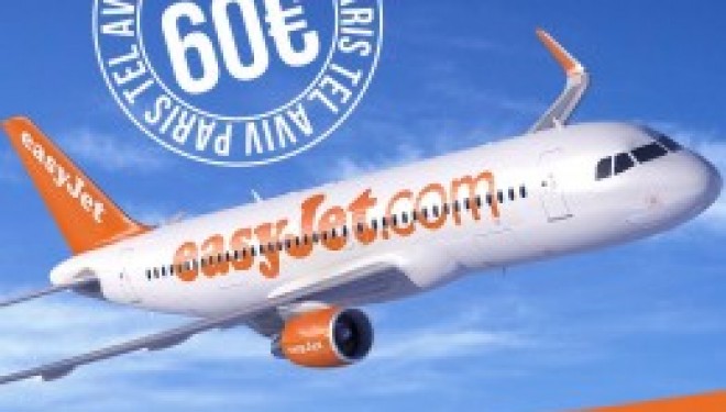 Paris Tel Aviv a partir de 60 Euros : n’ayez plus peur de faire votre alya avec easyJet ! Paris Tel Aviv a partir de 60 Euros : n’ayez plus peur de faire votre alya avec easyJet !