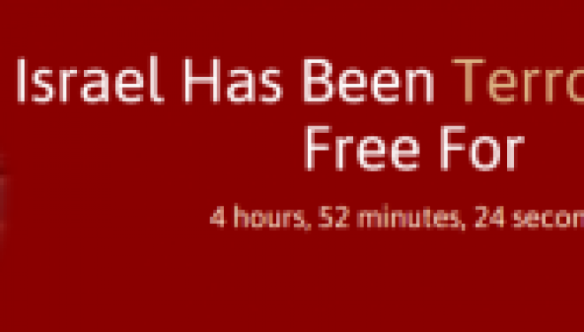 Nouveau : un Site Web qui indique combien de temps s’est ecoule depuis la dernière attaque terroriste Nouveau : un Site Web qui indique combien de temps s’est ecoule depuis la dernière attaque terroriste