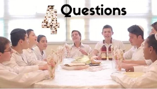 Ma Nishtana – les 4 questions (VIDEO) Ma Nishtana – les 4 questions (VIDEO)