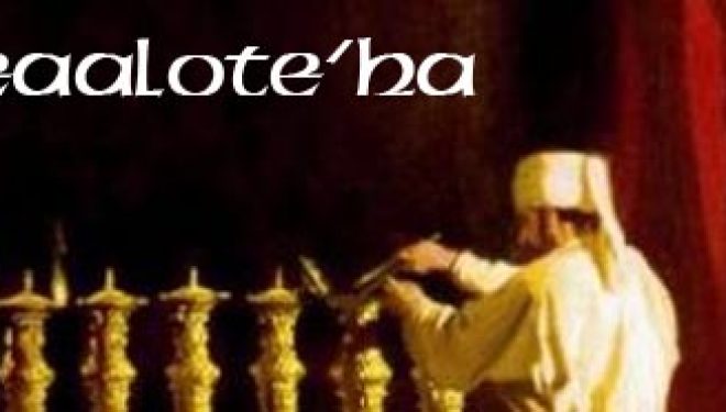 Parachat Be’haalotekhai, la ménorah Parachat Be’haalotekhai, la ménorah