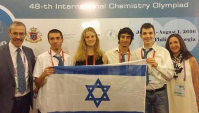 48 eme olympiade internationale de chimie : deux médailles pour Israël dont une de bronze pour Ashdod 48 eme olympiade internationale de chimie : deux médailles pour Israël dont une de bronze pour Ashdod