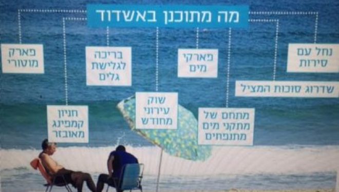 Rivière avec barques, parc aquatique et installations extrêmes, Ashdod deviendrait-elle une ville touristique ? Rivière avec barques, parc aquatique et installations extrêmes, Ashdod deviendrait-elle une ville touristique ?
