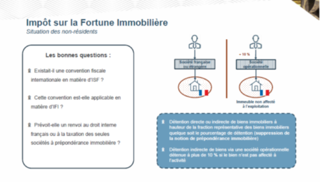 Actualités fiscales pour les non résidents Actualités fiscales pour les non résidents