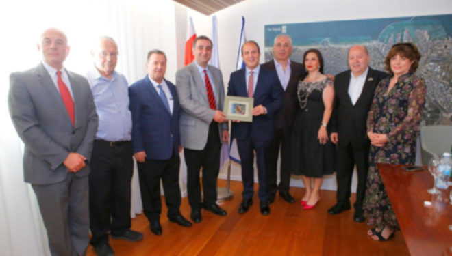Le Ministre géorgien de l’éducation en visite à Ashdod se sent comme à la maison Le Ministre géorgien de l’éducation en visite à Ashdod se sent comme à la maison