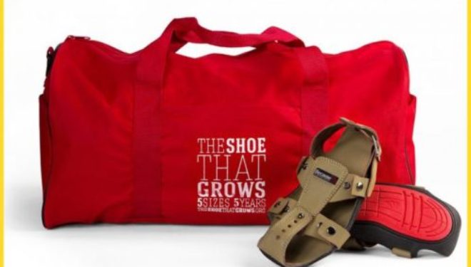 Insolite et social ! Il invente la chaussure qui grandit pour les enfants démunis Insolite et social ! Il invente la chaussure qui grandit pour les enfants démunis