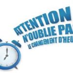 changement d’heure