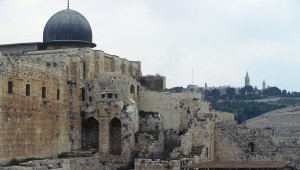 les vestiges d'un vieux temple à jerusalem