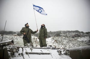 Neige dans le Golan