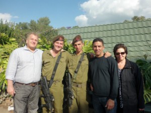 Les deux David avec leurs parents