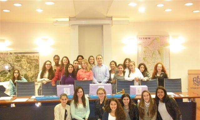 Ashdod : Le parlement des filles !!!