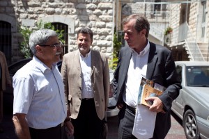 L'Ambassadeur et le maire de Nazareth, Ramiz Jaraissy