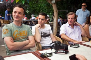 Le couple avec l'Ambassadeur Christophe Bigot (1)