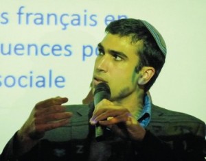 Yoni Chetboun, autoproclamé Représentant des les francophones Photo: Yohav OREMIATZKI