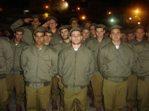 Soldats prêtant serment à Tsahal