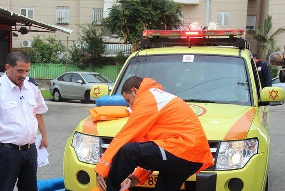 Le Maguen David Adom en Israël passe en état d’alerte « Neige »