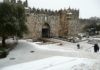 Israël : une tempête de neige « historique » a paralysé Jérusalem