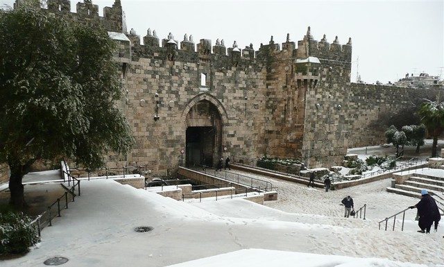 Israël : une tempête de neige « historique » a paralysé Jérusalem
