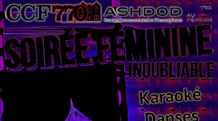 Grande soirée FEMININE inoubliable avec le CCF770