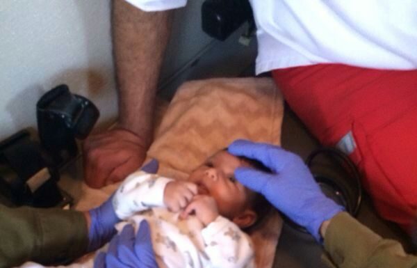 Un bébé palestinien sauvé par un médecin de Tsahal