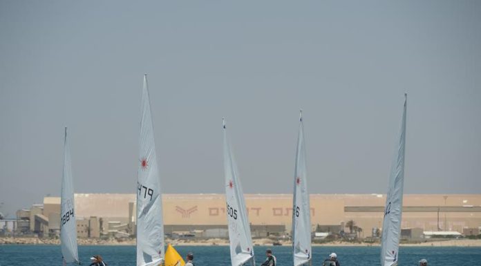 Ashdod – notre excellente équipe au championnat de voile 2014