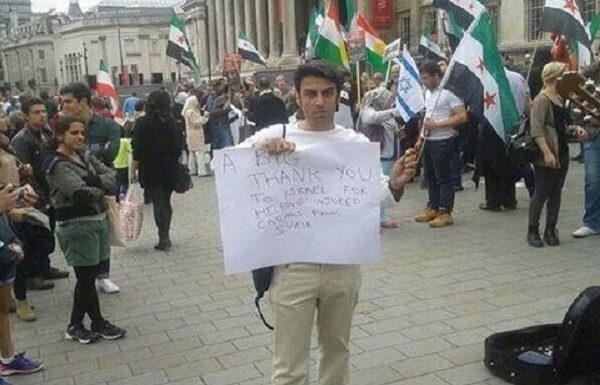 Londres : l’opposition syrienne remercie Israël pour son aide humanitaire