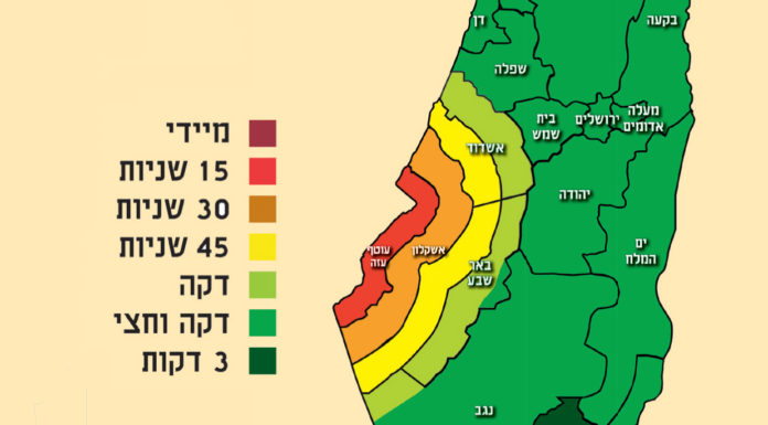 Nouvelle série de missiles Grad sur Ashdod ? hier soir malheureusement !