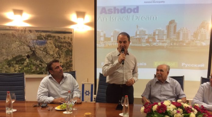Les représentants de communautés juives de France ont visité Ashdod