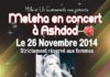 RENCONTRE AVEC MELEHA … une voix céleste à Ashdod le 26 Novembre 2014