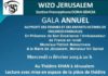 Gala WIZO JERUSALEM – Pièce de théâtre ‘UNE HEURE POUR 10 JUIFS ‘ de Claude SALAMA