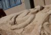 Un sarcophage vandalisé sur un chantier à Ashkelon