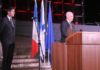 Ce soir, kikar Rabin a Tel Aviv, a eu lieu un hommage aux victimes des attentats terroristes de Paris du 13-11-2015