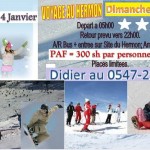 VOYAGE AU HERMON SKI