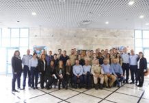 Le commandant de l’armee de l’air vient rendre visite a l’etablissement scolaire »Mekif יא »